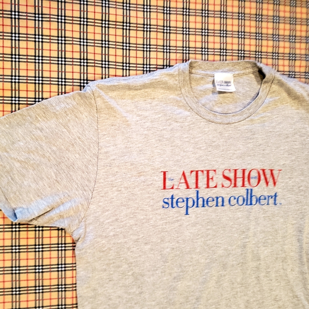 Late Show Stephen Colbert authentic tee shirt - Picture 2 of 3